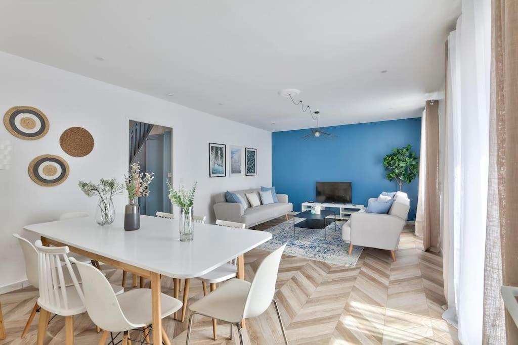 Free Private Parking - 15Mn Paris - 5Mn Walk Train Station - All Equipped - Terrace - Garden - Stade De France - Casino D'Enghien - Hippodrome, Universite Епіне-сюр-Сен Екстер'єр фото